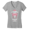 To The World My Daughter is Just a Nurse... Women's V-Neck T-Shirt