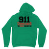 911 dispatcher heroes black logo Unisex Hoodie