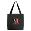 biking down main street Tote Bags