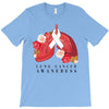 lung cancer awaneress T-Shirt