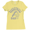 long sleeve s basketball dad Ladies Fitted T-Shirt