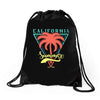 California Summer Drawstring Bags