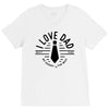 i love dad V-Neck Tee