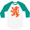 dutch lion rampant 3/4 Sleeve Shirt