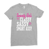 classy sassy Ladies Fitted T-Shirt
