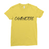 characters Ladies Fitted T-Shirt