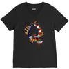 American Flag Q V-Neck Tee