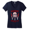 woodsboro horror film club Women's V-Neck T-Shirt
