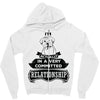 I Am Boxer Actually In A Very Commited Relationship Zipper Hoodie