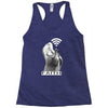 faith animal pray Racerback Tank