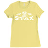 stax records Ladies Fitted T-Shirt