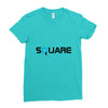 square Ladies Fitted T-Shirt
