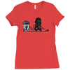 robotic hoover Ladies Fitted T-Shirt
