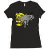 make your mark dog Ladies Fitted T-Shirt