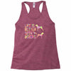 life is better with boxers Racerback Tank