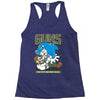 anti dauphin violeurs Racerback Tank