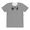 map marker death All Over Women's T-shirt