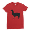 comosellama Ladies Fitted T-Shirt