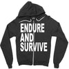 endure survive Zipper Hoodie
