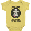 nurse lama Baby Bodysuit