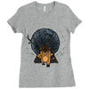 run! Ladies Fitted T-Shirt