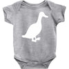 cool duck retro Baby Onesie