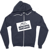 my name is awesome Zipper Hoodie