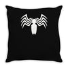 venom 2 spiderman avengers marvel comics gift Throw Pillow