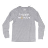 happy monday Long Sleeve Shirts
