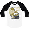 where words fail music speaks 3/4 Sleeve Shirt