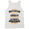 Super Cool Granddaughter Of A Freaking Awesome Grandpa Tank Top
