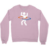 portal hula hooping with portals Crewneck Sweatshirt