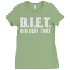 d.i.e.t Ladies Fitted T-Shirt
