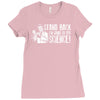 stand back i'm going try science Ladies Fitted T-Shirt