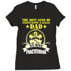 raise dad nurse Ladies Fitted T-Shirt