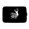 trophy wife deer Laptop sleeve