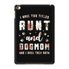 i have two titles aunt and dogmom and i rock them both with roses iPad Mini 4