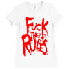 arch enemy fuck the rules Ladies Fitted T-Shirt
