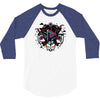 pseudo triangle 3/4 Sleeve Shirt