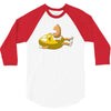 peanut inside 3/4 Sleeve Shirt