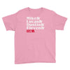 mike, lucas, dustin, eleven &amp; will Youth Tee