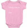 nobody Baby Bodysuit