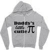 daddy little cuttie Zipper Hoodie