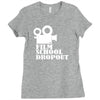 film school dropout Ladies Fitted T-Shirt