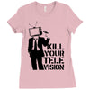 kill your television Ladies Fitted T-Shirt
