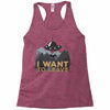 I Want to Leave Racerback Tank