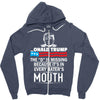 Donald trump The D Is Missing Zipper Hoodie