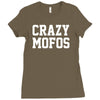 crazy mofos Ladies Fitted T-Shirt