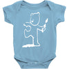 banksy teddy bear pop art new Baby Onesie