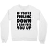 new rude birthday present Crewneck Sweatshirt